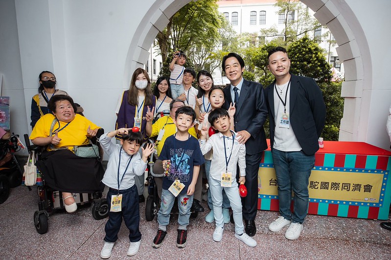 出席「寶貝童心　夢想起飛」聯歡童樂會　副總統盼打造臺灣成為身障者也能追求夢想的偉大國家