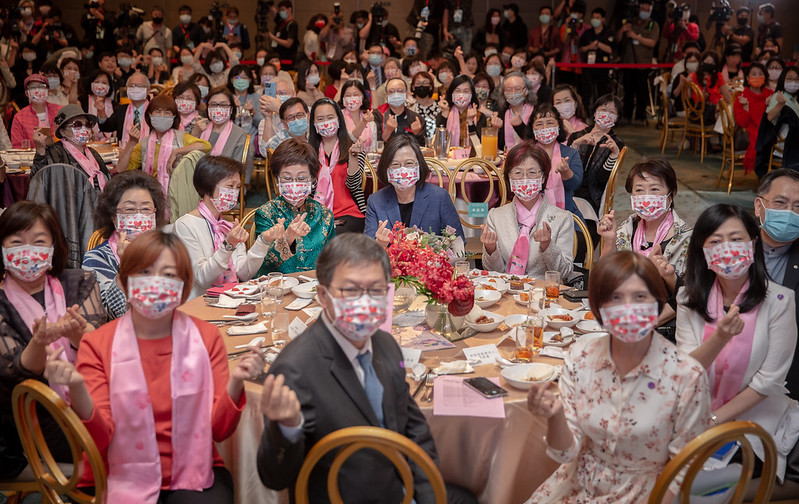 總統出席「台灣婦女團體全國聯合會20周年感恩餐會」