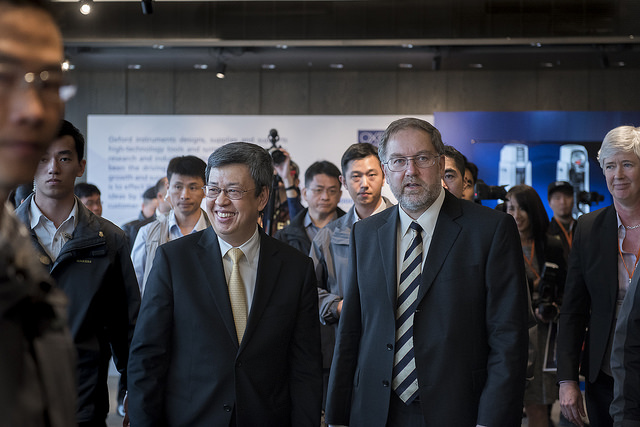 副總統盼臺英合作　使雙方科技創新與進步居於領先地位
