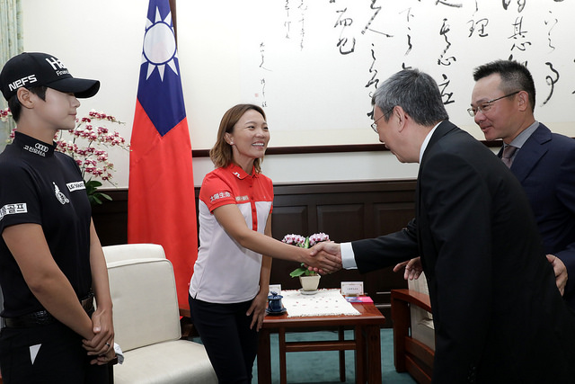 LPGA台灣錦標賽即將登場　副總統預祝選手展現最好狀態　爭取最好成績