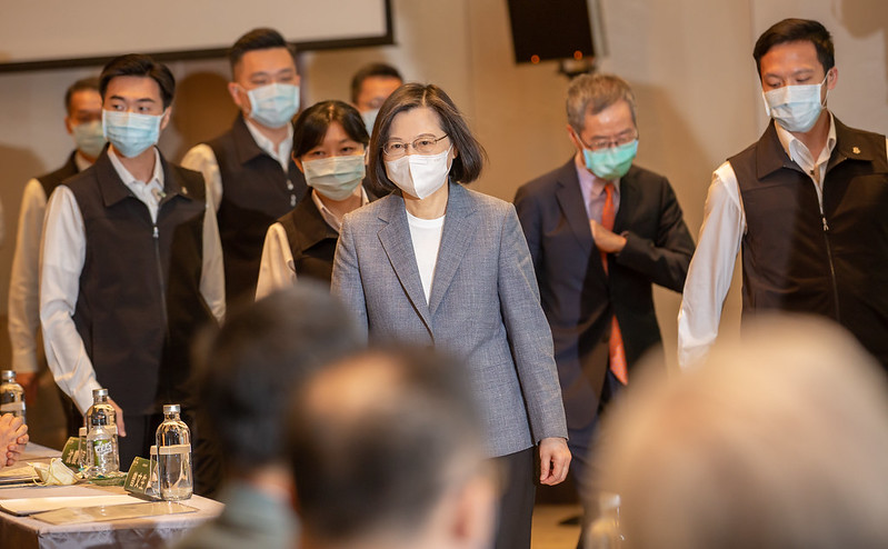 總統出席「『ESG永續台灣第三屆國際高峰會』開幕典禮」