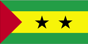 聖多美普林西比民主共和國國旗