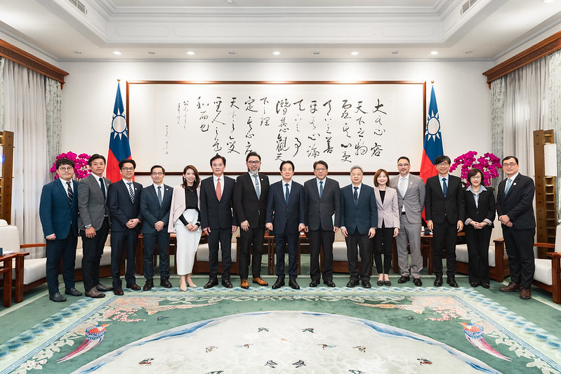 總統接見「台灣工具機暨零組件工業同業公會」