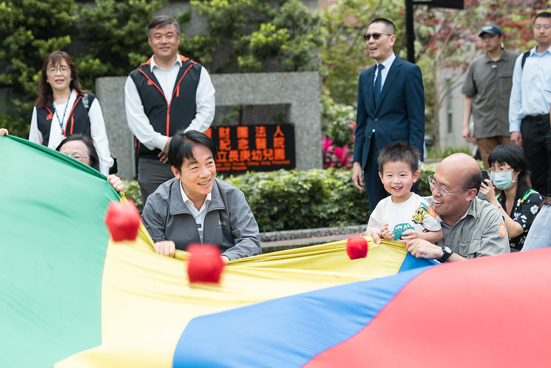 總統訪視「林口長庚紀念醫院附設長庚幼兒園」