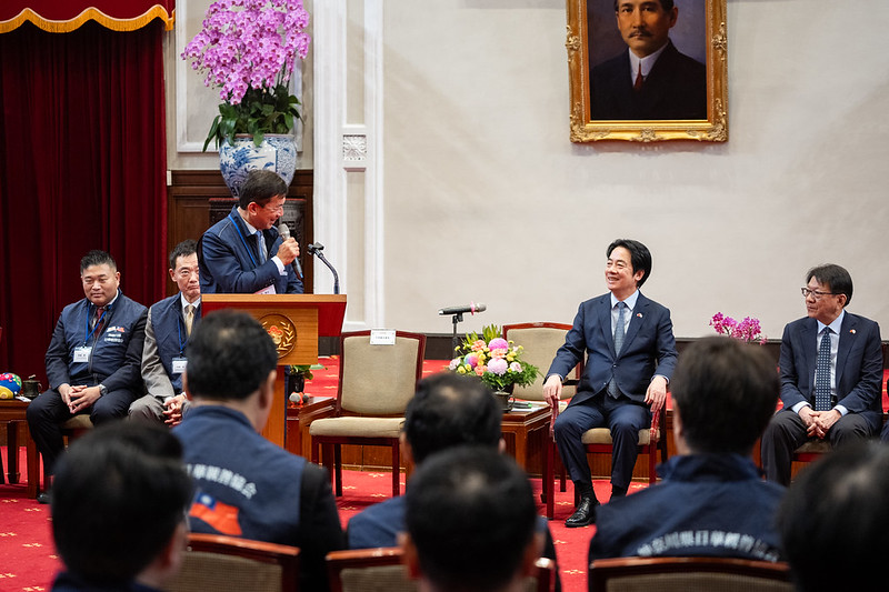 總統接見「日本神奈川縣日華親善協會訪問團」