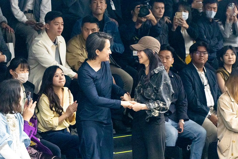 副總統參觀「2026臺北時裝週AW26」C JEAN品牌秀