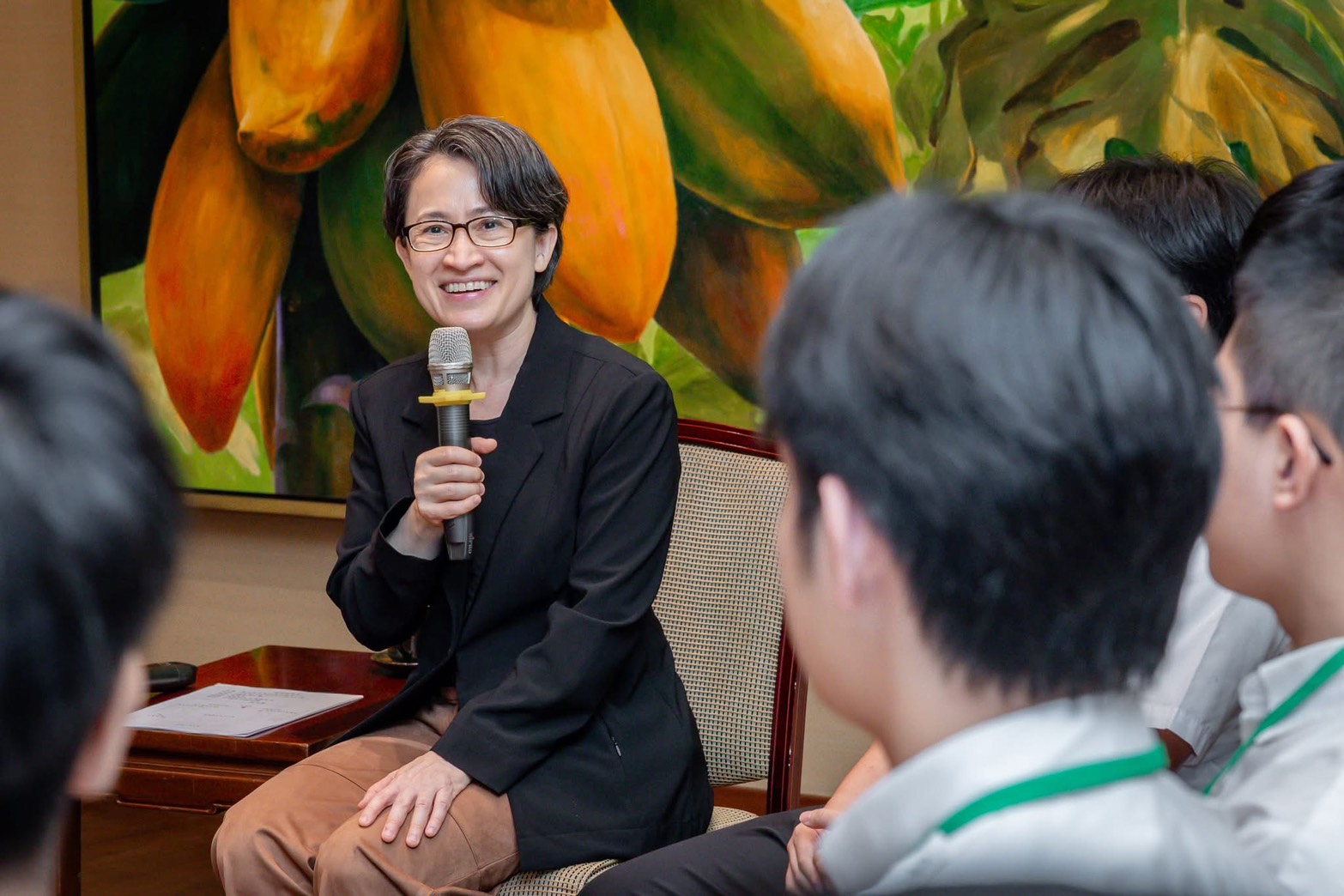 副總統接見「臺北市立成功高中學生一行」