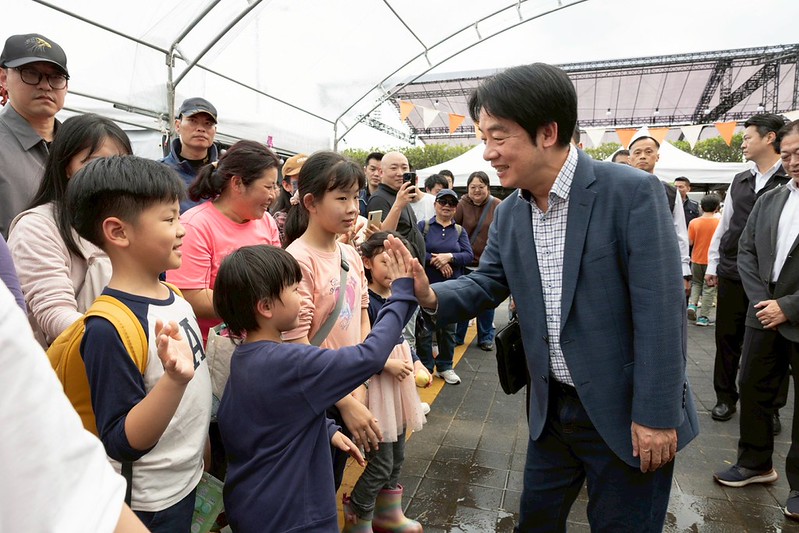 總統出席「凱道農玩節 Good R Good Day」活動