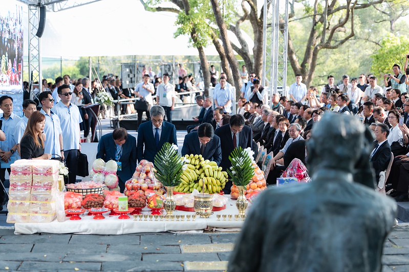 總統出席「八田與一技師逝世84週年追思紀念會」
