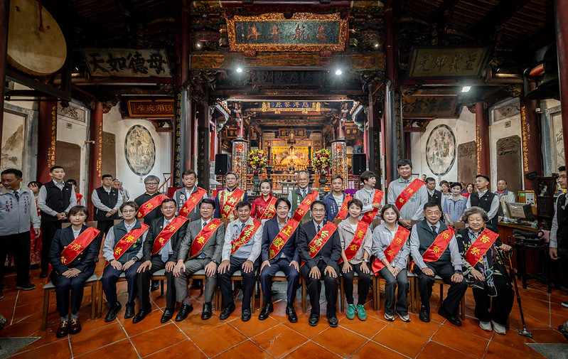 總統出席祀典大天后宮「丙午年春祭釋奠祈福大典暨揭匾大典」