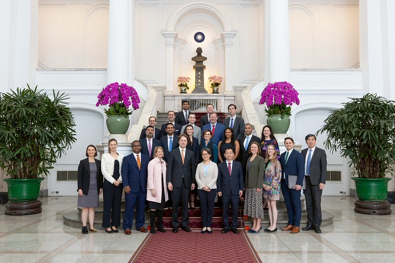 副總統接見美國智庫「外交關係協會」訪問團