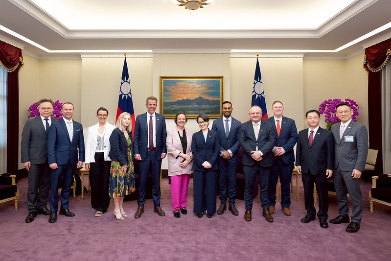 副總統接見「澳大利亞跨黨派國會議員團」