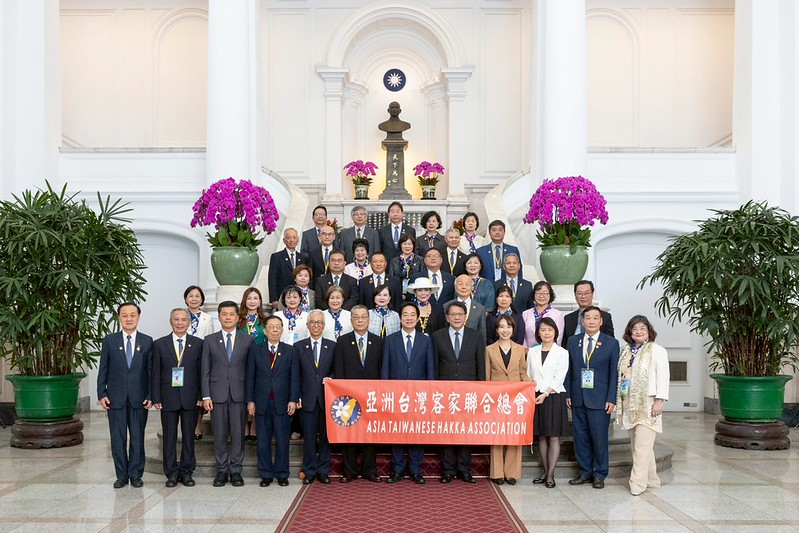 總統接見「亞洲台灣客家聯合總會2026參訪團」