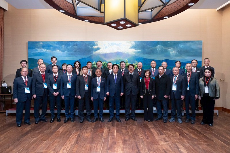 總統接見「社團法人中華民國工業協進會」