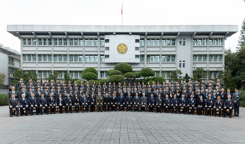 總統出席「法務部調查局調查班第62期結業典禮」