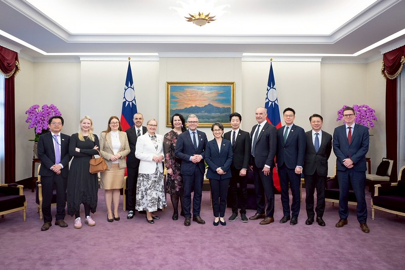 副總統接見「芬蘭國會友台小組跨黨派議員訪問團」