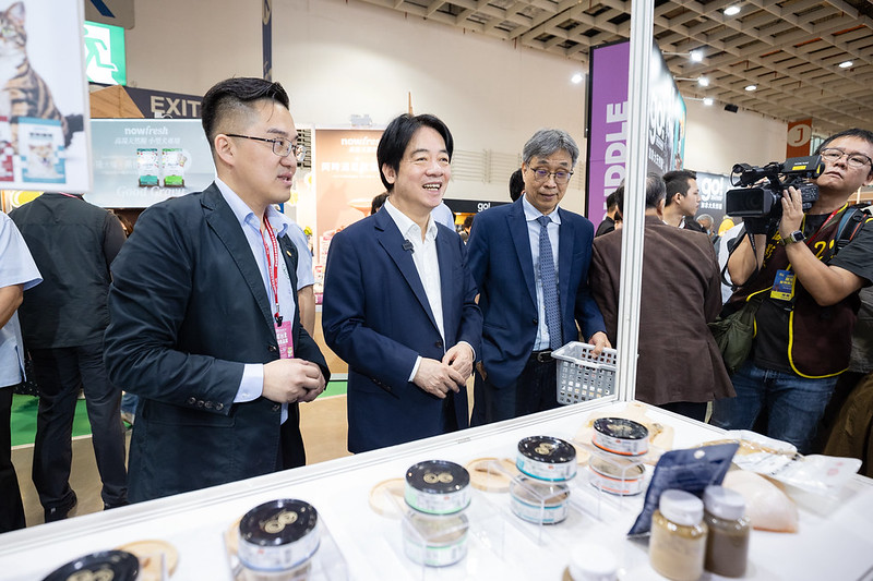 總統出席「2026展昭台北寵物用品展」開幕典禮