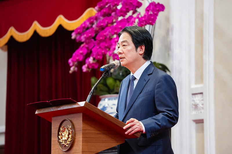 總統主持「中華民國115年10月份將官晉任授階典禮」