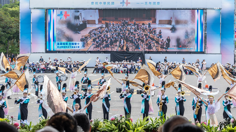 總統出席「中華民國中樞暨各界慶祝115年國慶大會」