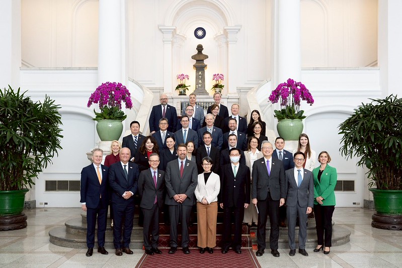 副總統接見「美台商業協會訪問團」