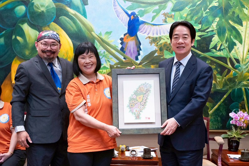 總統接見「社團法人台南市聽障體育運動協會」