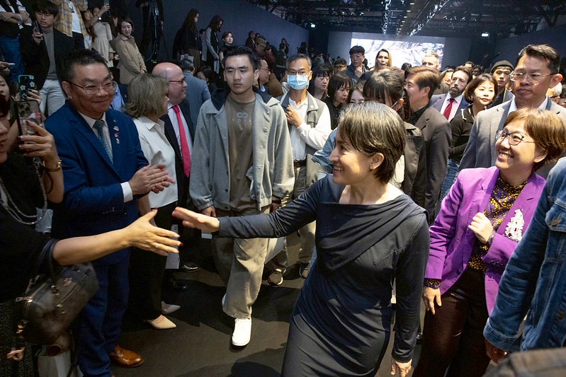 副總統參觀「2026臺北時裝週AW26」C JEAN品牌秀